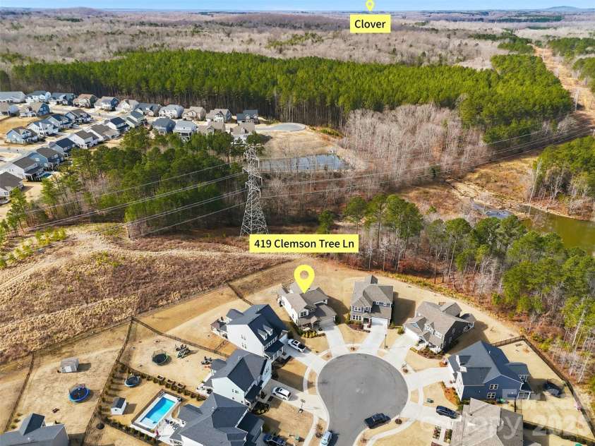 419 Clemson Tree Lane, Clover, SC 29710.  MLS# CAR4344921, YatesRealty ID 1681. 