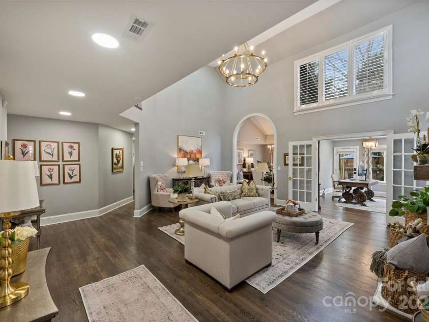 5721 Ballinard Lane, Charlotte, NC 28277.  MLS# CAR4262756, YatesRealty ID 16820. View from Front Door