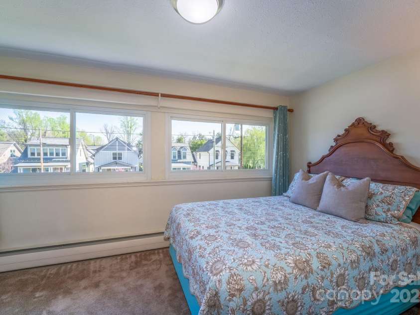 273 Main Street, Brevard, NC 28712.  MLS# CAR4246102, YatesRealty ID 16821. 3rd bedroom/originally a vintage sleeping porch