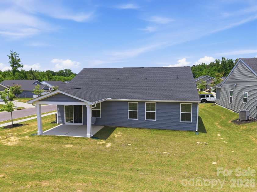 621 Grandiflora Avenue, Lancaster, SC 29720.  MLS# CAR4397110, YatesRealty ID 16823. Coffee on the covered back patio!