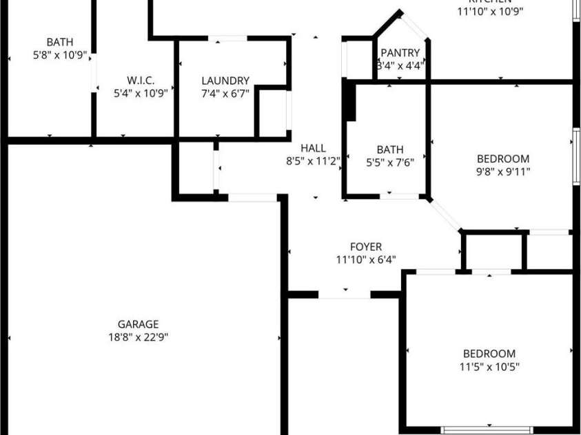 621 Grandiflora Avenue, Lancaster, SC 29720.  MLS# CAR4397110, YatesRealty ID 16823. Floor Plan