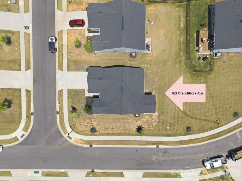 621 Grandiflora Avenue, Lancaster, SC 29720.  MLS# CAR4397110, YatesRealty ID 16823. Oversized Corner Lot!