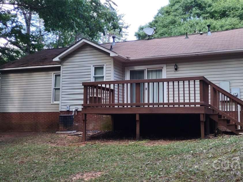 4409 Homestead Road, Rock Hill, SC 29732.  MLS# CAR4255629, YatesRealty ID 16826. Rear view of home
