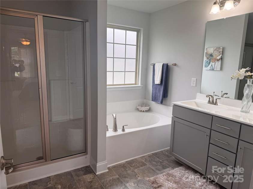 704 Robert Moses Drive, Gastonia, NC 28056.  MLS# CAR4254485, YatesRealty ID 16840. Primary bathroom