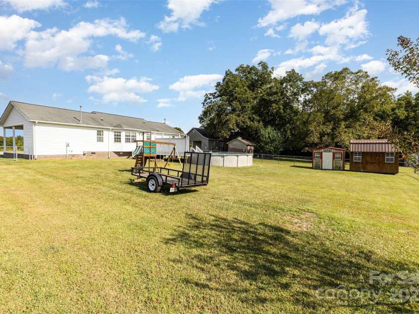 1976 Mcilwain Road, Lancaster, SC 29720.  MLS# CAR4299274, YatesRealty ID 16842. Backyard
