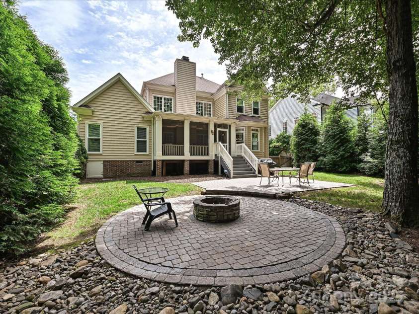 2406 Tarleton Twins Terrace, Charlotte, NC 28270.  MLS# CAR4261443, YatesRealty ID 16844. Backyard