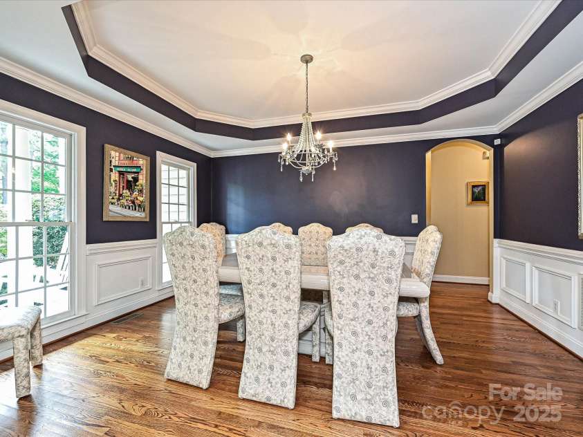 2406 Tarleton Twins Terrace, Charlotte, NC 28270.  MLS# CAR4261443, YatesRealty ID 16844. Dining Room