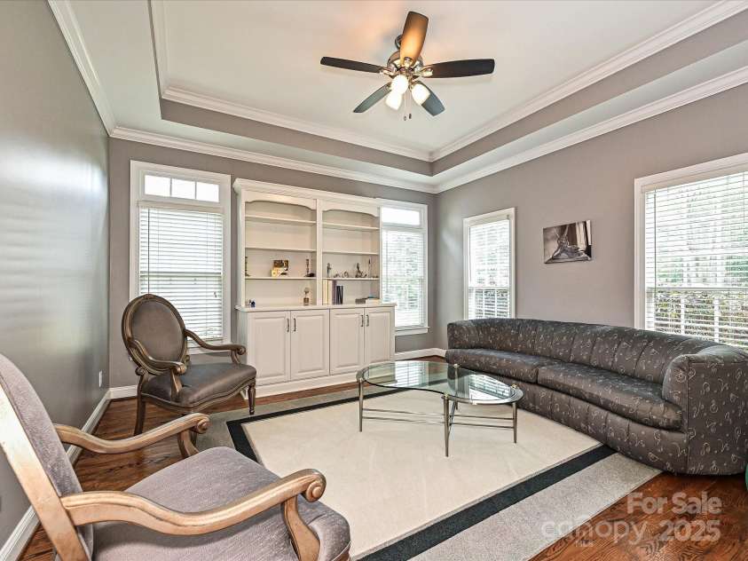 2406 Tarleton Twins Terrace, Charlotte, NC 28270.  MLS# CAR4261443, YatesRealty ID 16844. Office with built-ins