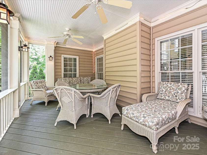2406 Tarleton Twins Terrace, Charlotte, NC 28270.  MLS# CAR4261443, YatesRealty ID 16844. Screen porch
