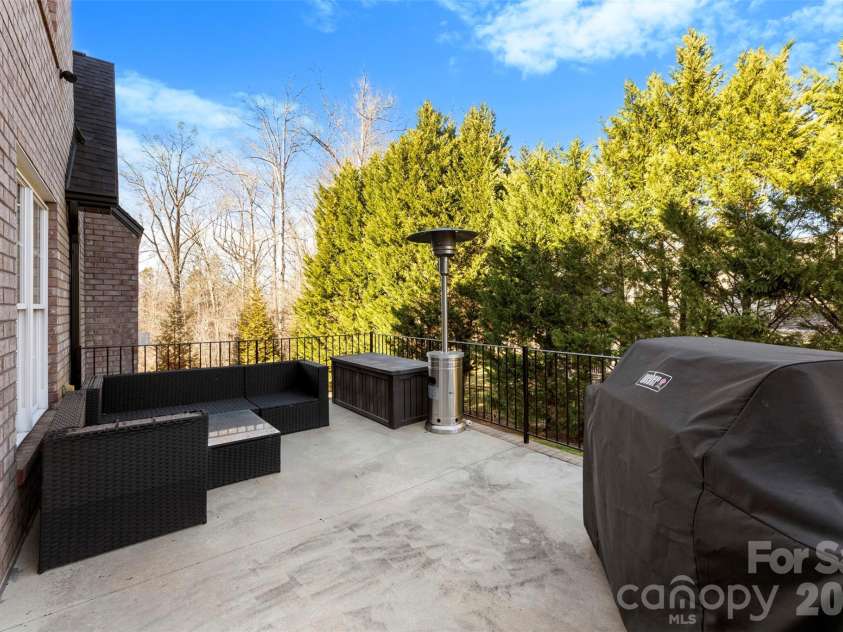 4134 Burnage Hall Road, Harrisburg, NC 28075.  MLS# CAR4295756, YatesRealty ID 16845. Back Patio