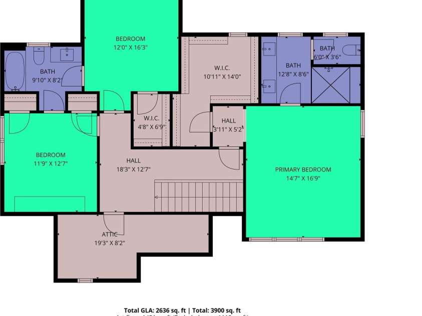 1420 Roundstone Road, Sherrills Ford, NC 28673.  MLS# CAR4369339, YatesRealty ID 16847. Second Level