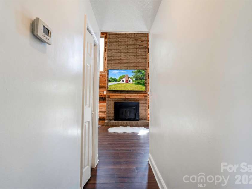 807 Orchard Street, Shelby, NC 28152.  MLS# CAR4370214, YatesRealty ID 16861. Hallway Main Level