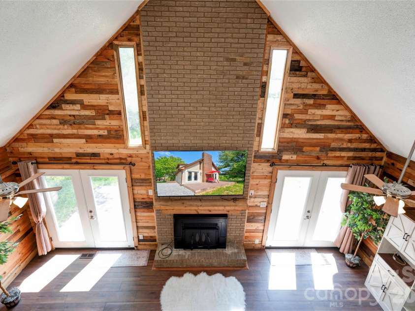 807 Orchard Street, Shelby, NC 28152.  MLS# CAR4370214, YatesRealty ID 16861. View from Upper Level