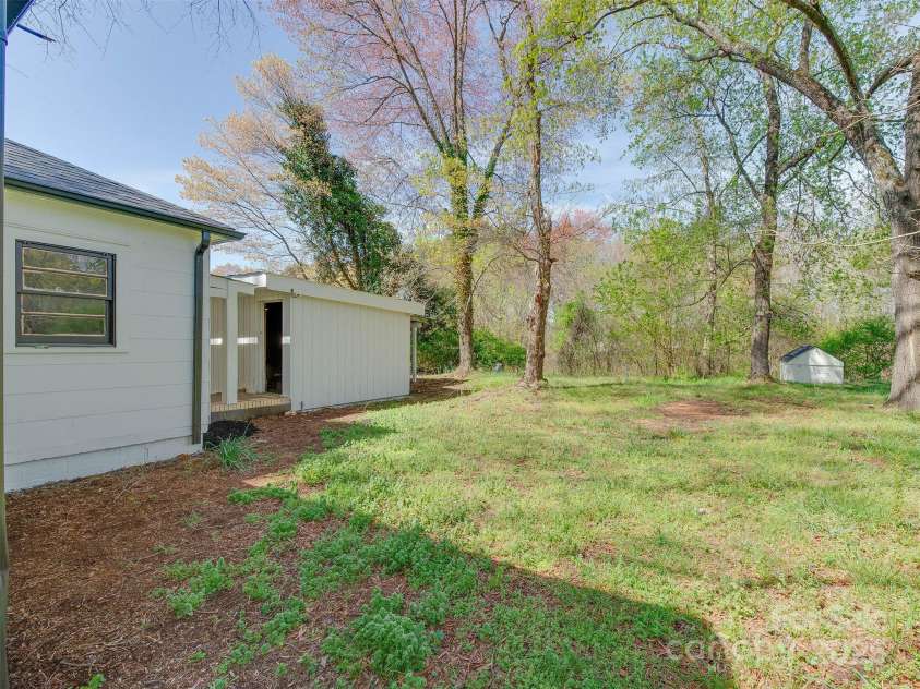 1209 Mount Ulla Highway, Mooresville, NC 28115.  MLS# CAR4242312, YatesRealty ID 16865. Back yard