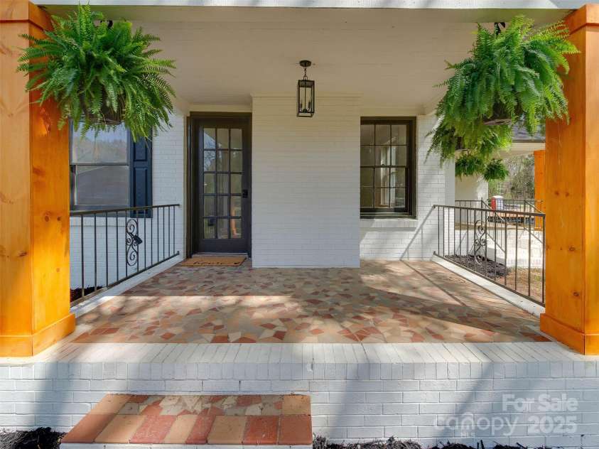 1209 Mount Ulla Highway, Mooresville, NC 28115.  MLS# CAR4242312, YatesRealty ID 16865. Front Porch