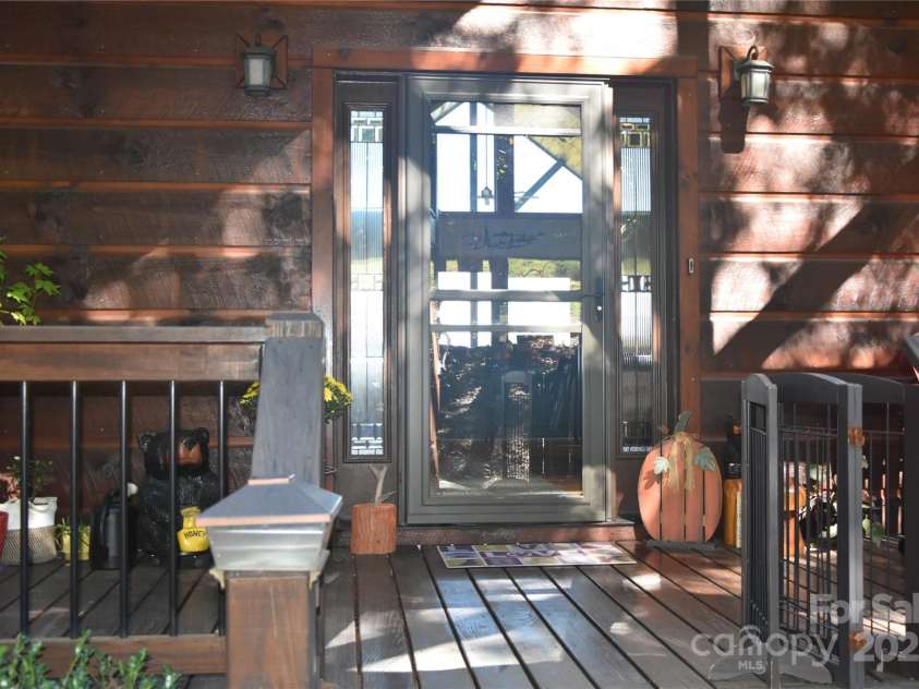 80 Grandview Loop, Nebo, NC 28761.  MLS# CAR4317495, YatesRealty ID 16868. Main Entrance.