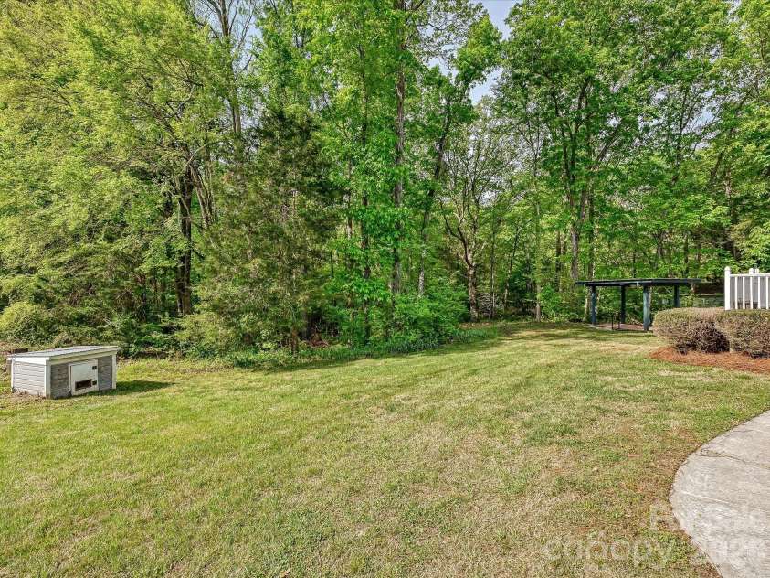 10896 Pioneer Mill Road, Concord, NC 28025.  MLS# CAR4369471, YatesRealty ID 16875. Rear elevation
