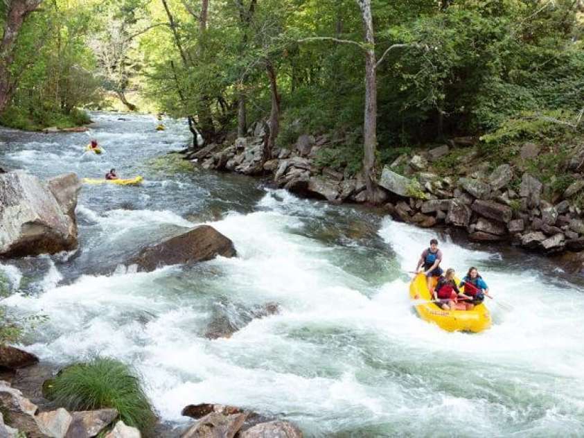 295 Dills Road, Bryson City, NC 28713.  MLS# CAR4280910, YatesRealty ID 16878. Rafting at the Nantahala Outdoor Center just a few minutes away!