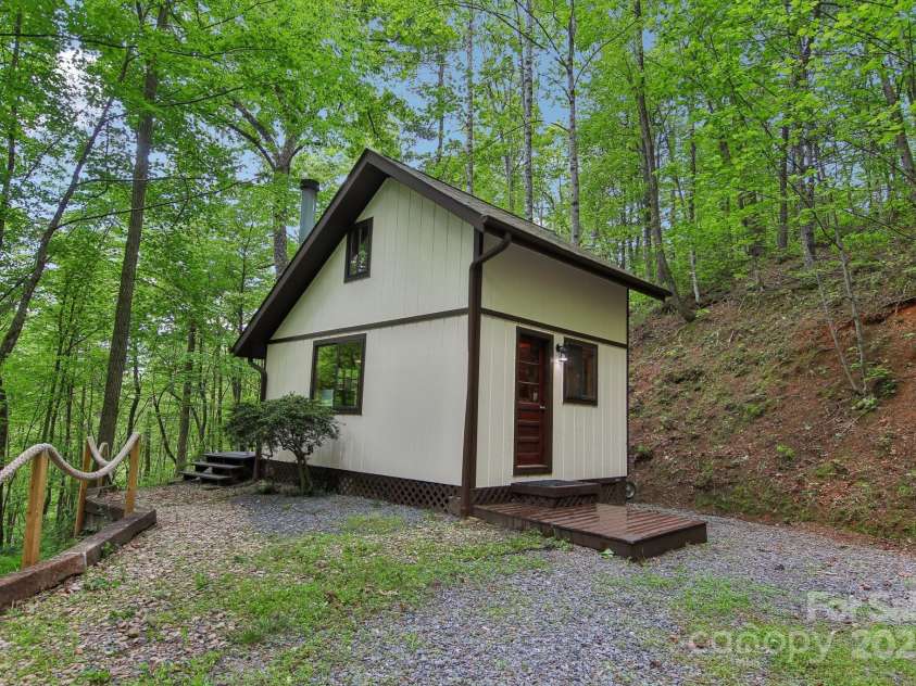 291 Dills Road, Bryson City, NC 28713.  MLS# CAR4261117, YatesRealty ID 16880. Your own Tiny Home off the back deck