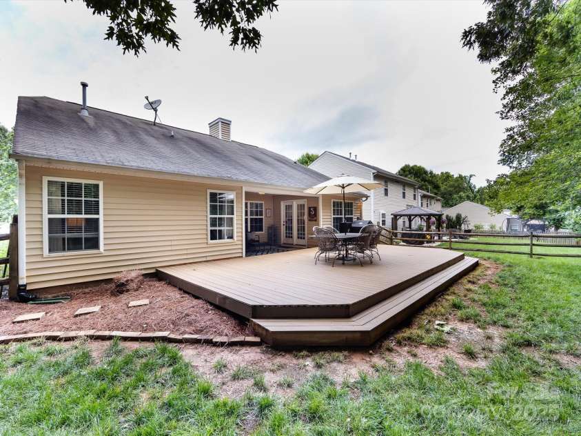 3347 Xandra Court, Indian Land, SC 29707.  MLS# CAR4266129, YatesRealty ID 16882. Decking installed October 2024