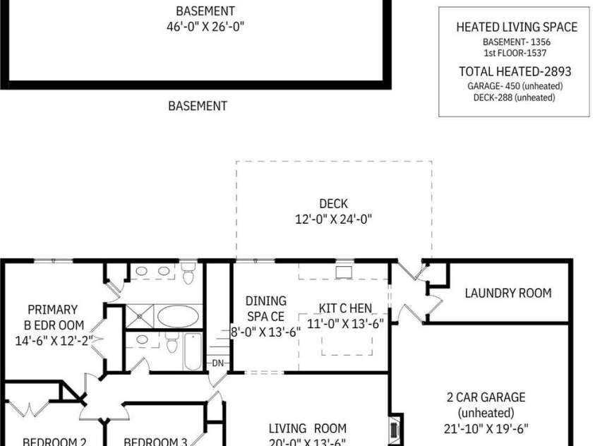 3002 Plyler Mill Road, Monroe, NC 28112.  MLS# CAR4330579, YatesRealty ID 16894. Floor plan