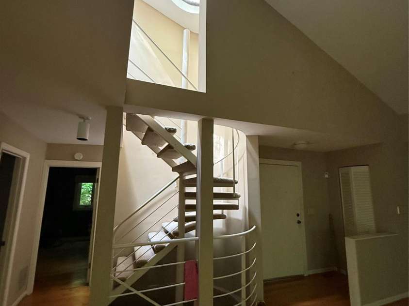 1451 Blueberry Lane, Charlotte, NC 28226.  MLS# CAR4258872, YatesRealty ID 16895. All floors connected by spiral stairs w/skylight