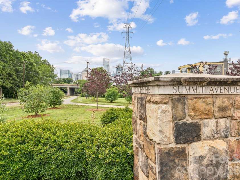 343 Hurston Circle, Charlotte, NC 28208.  MLS# CAR4353633, YatesRealty ID 16906. Bridge from Summit Ave, just a few streets over from 343 Hurston Circle