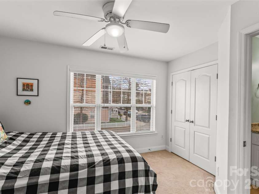 343 Hurston Circle, Charlotte, NC 28208.  MLS# CAR4353633, YatesRealty ID 16906. Secondary bedroom would make a great guest suite with private bathroom or a work from home office
