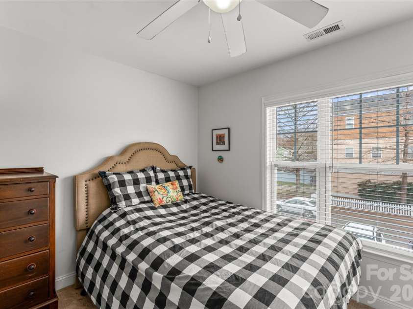 343 Hurston Circle, Charlotte, NC 28208.  MLS# CAR4353633, YatesRealty ID 16906. Secondary bedroom would make a great guest suite with private bathroom or a work from home office