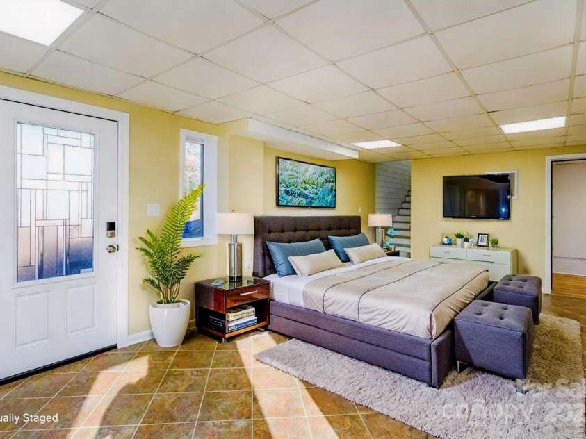 2106 Lynmore Drive, Sherrills Ford, NC 28673.  MLS# CAR4316248, YatesRealty ID 1691. 3rd Bedroom Downstairs virtually staged