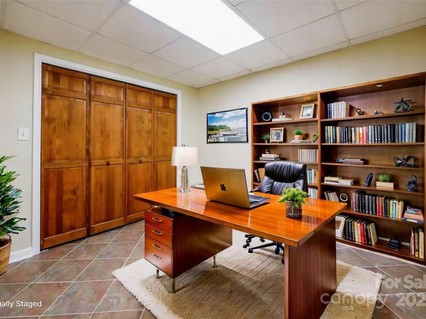 2106 Lynmore Drive, Sherrills Ford, NC 28673.  MLS# CAR4316248, YatesRealty ID 1691. Virtually staged office