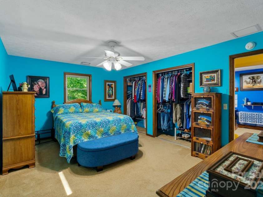 230 Turtle Lane, Hendersonville, NC 28791.  MLS# CAR4260398, YatesRealty ID 16912. Primary bedroom
