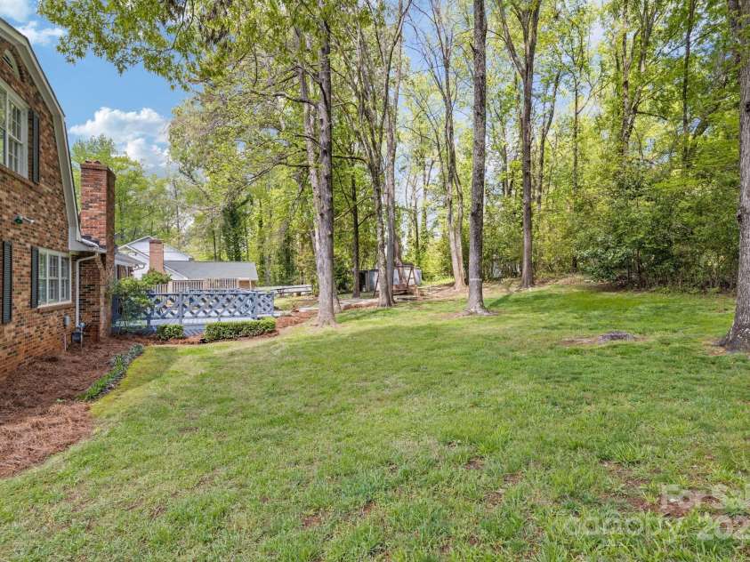 101 Grier Street, York, SC 29745.  MLS# CAR4246387, YatesRealty ID 16918. Backyard view