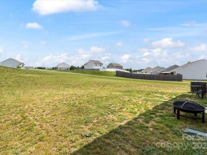 1270 Winding Creek Road, Salisbury, NC 28146.  MLS# CAR4253826, YatesRealty ID 16919. Backyard