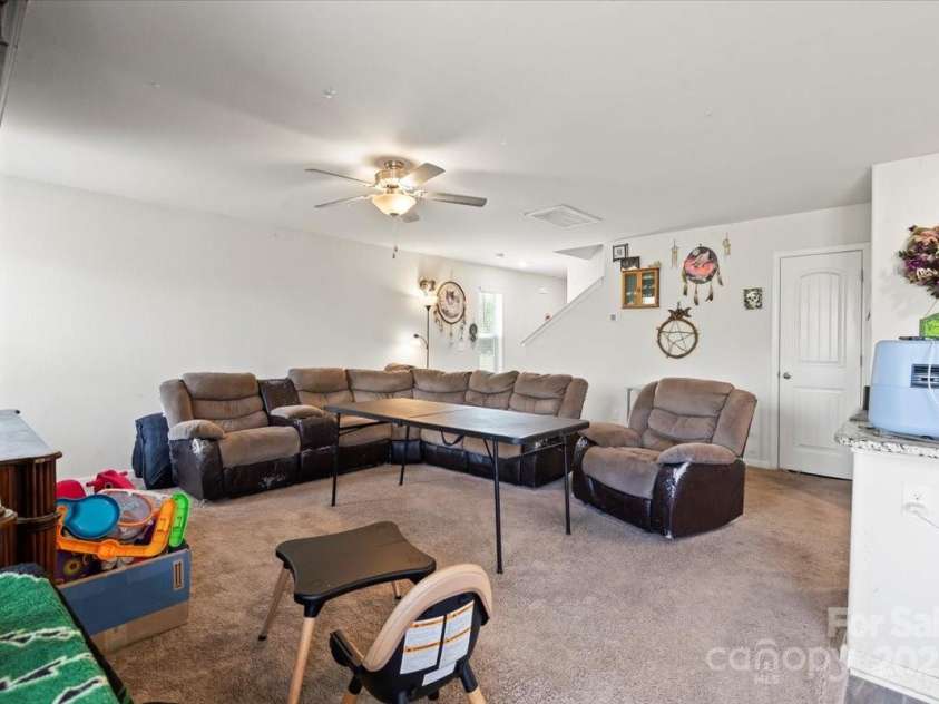 1270 Winding Creek Road, Salisbury, NC 28146.  MLS# CAR4253826, YatesRealty ID 16919. Living room