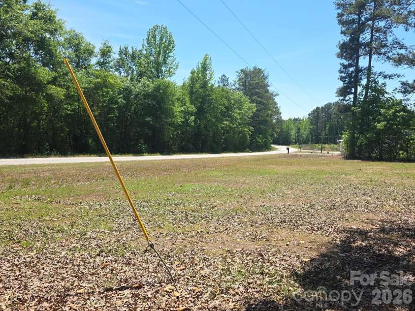 1516 Evans Mill Road, Pageland, SC 29728.  MLS# CAR4371094, YatesRealty ID 16919. Road view from front yard