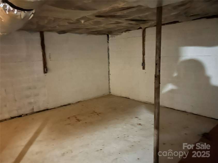 259 Seitz Drive, Forest City, NC 28043.  MLS# CAR4333131, YatesRealty ID 1692. Basement