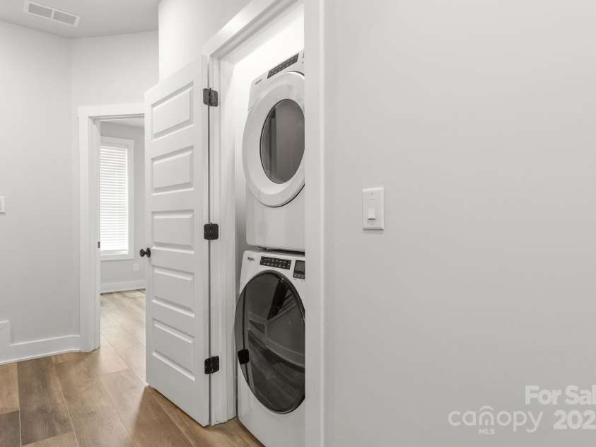 4011 Tundra Road, Charlotte, NC 28203.  MLS# CAR4257904, YatesRealty ID 16920. Laundry outside Primary Bedroom