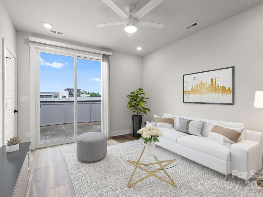 4011 Tundra Road, Charlotte, NC 28203.  MLS# CAR4257904, YatesRealty ID 16920. Loft (Upper level)