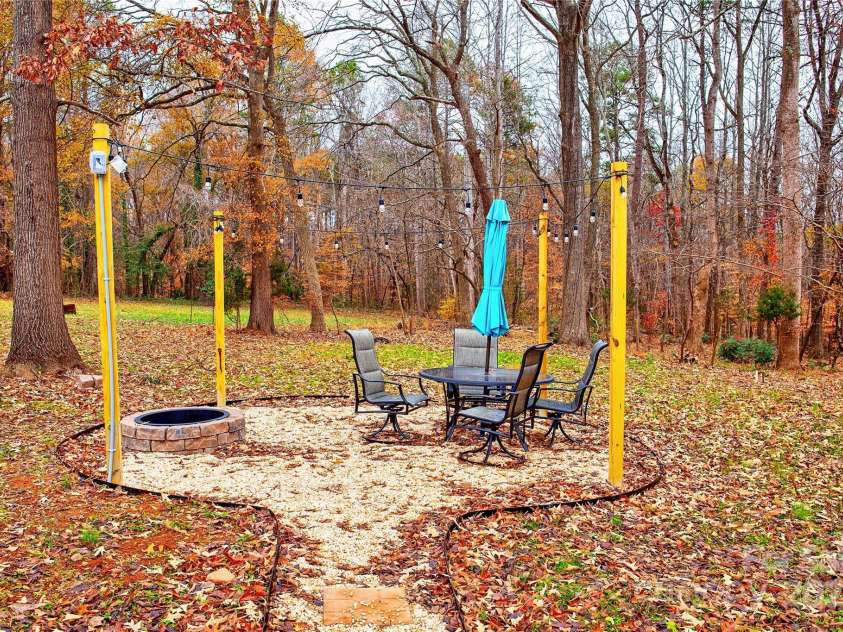 2693 Salem Church Road, Lincolnton, NC 28092.  MLS# CAR4246753, YatesRealty ID 16931. Firepit area for fun nights toasting marshmallows