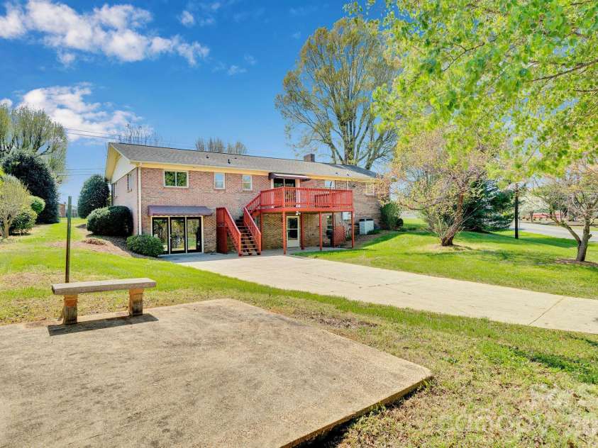 1411 Maiden Road, Maiden, NC 28650.  MLS# CAR4365271, YatesRealty ID 16933. Back View of Home