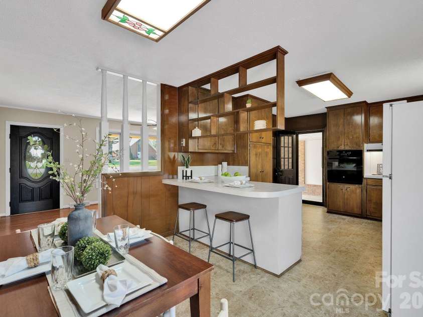 1411 Maiden Road, Maiden, NC 28650.  MLS# CAR4365271, YatesRealty ID 16933. Dining Area-Kitchen