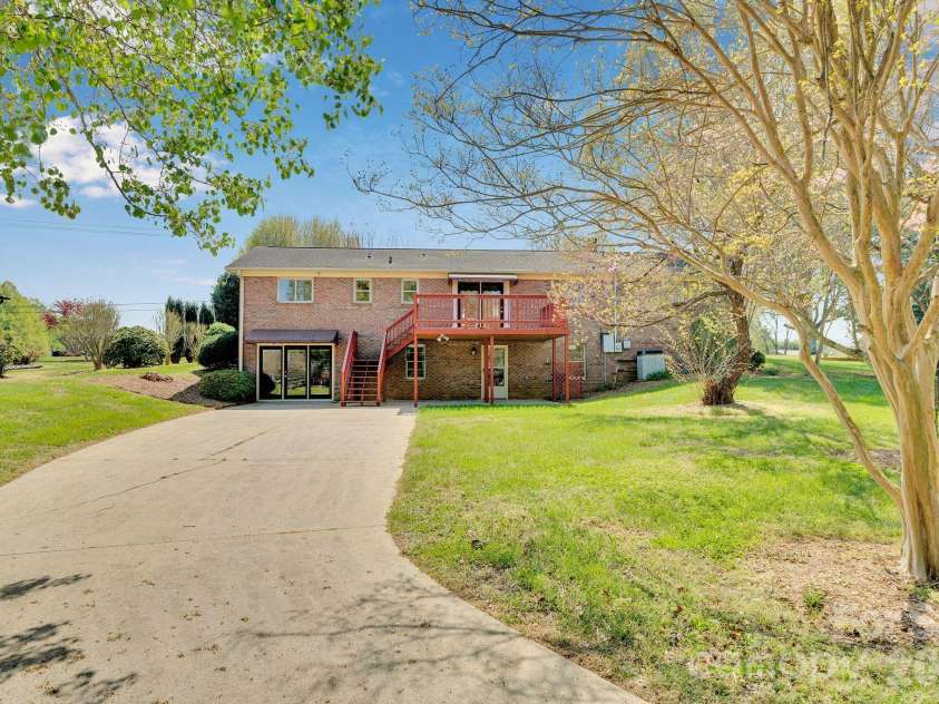 1411 Maiden Road, Maiden, NC 28650.  MLS# CAR4365271, YatesRealty ID 16933. Private Back Driveway-2nd living quarters
