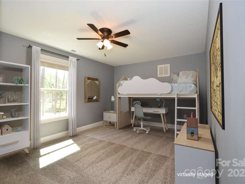 6519 Pargo Road, Charlotte, NC 28216.  MLS# CAR4246671, YatesRealty ID 16937. Virtually staged.