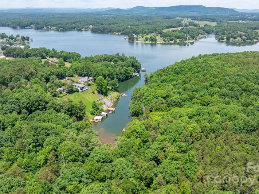 6256 Monford Drive, Conover, NC 28613.  MLS# CAR4261002, YatesRealty ID 16939. Cove aerial