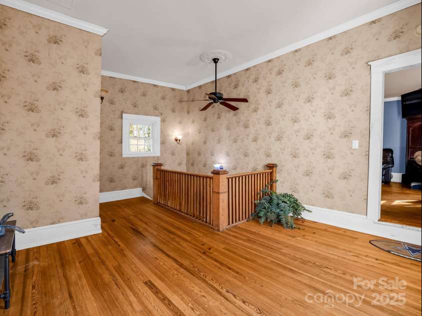 528 Sherrill Avenue, Lincolnton, NC 28092.  MLS# CAR4223986, YatesRealty ID 16941. Upstairs landing