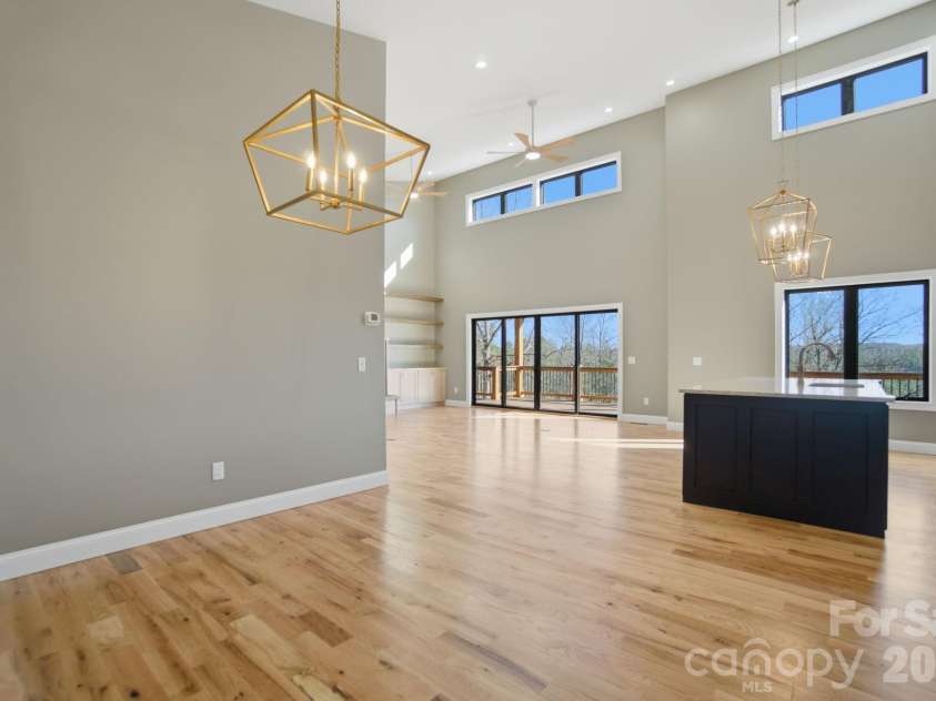 1597 Compass Court, Granite Falls, NC 28630.  MLS# CAR4331950, YatesRealty ID 16943. Airy Dining Area