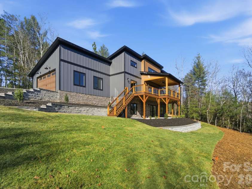 1597 Compass Court, Granite Falls, NC 28630.  MLS# CAR4331950, YatesRealty ID 16943. Quiet Wooded Surroundings