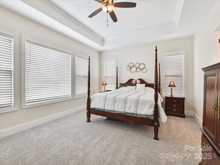 873 Penny Royal Avenue, Fort Mill, SC 29715.  MLS# CAR4234425, YatesRealty ID 16944. Primary on Main Level with Tray Ceiling