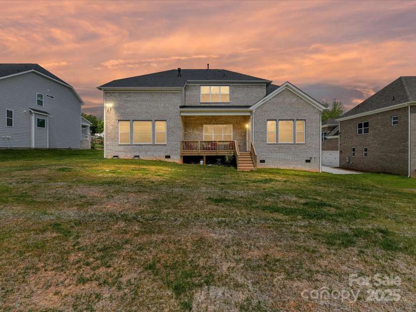 873 Penny Royal Avenue, Fort Mill, SC 29715.  MLS# CAR4234425, YatesRealty ID 16944. Twilight View of Rear of Home